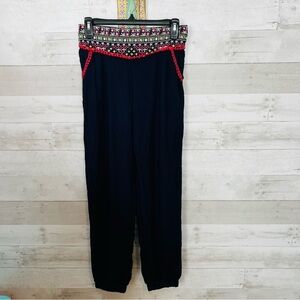 Jak Peppar Girls Navy Joggers